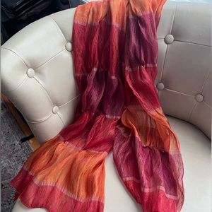 Beautiful, wrap/scarf!l Colorful!